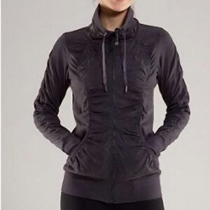 lululemon athletica Charcoal Bomber Jacket